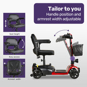 FreeLite+ Mid-Sized Foldable Mobility Scooter