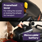 FreeLite+ Mid-Sized Foldable Mobility Scooter